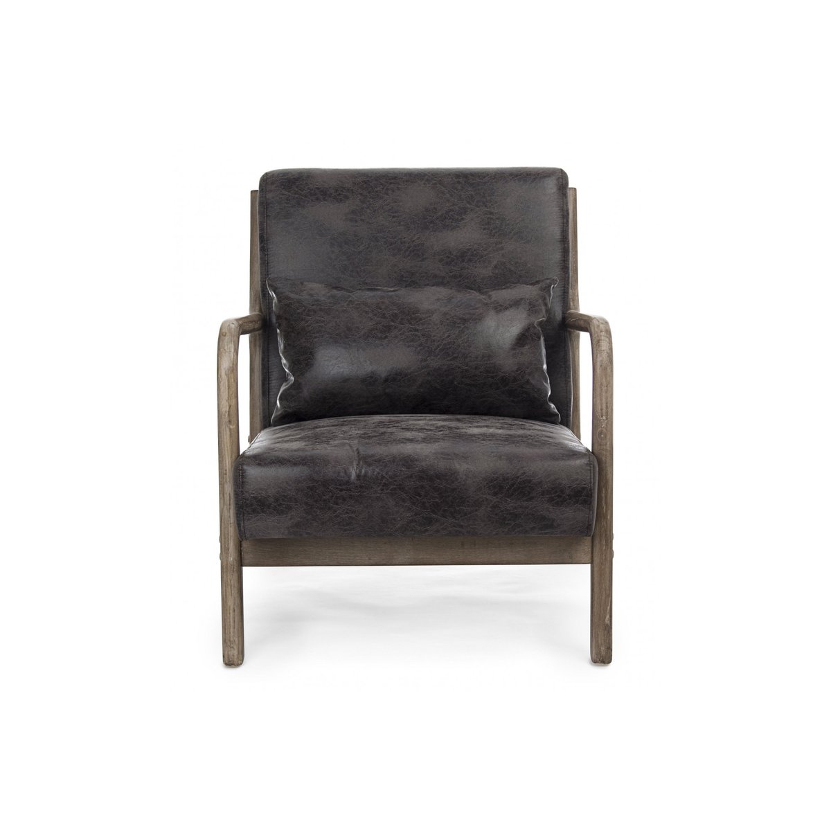 Fauteuil avec accoudoirs en lin matelassé - SEVENTIES beige, HELLIN, DEPUIS 1862