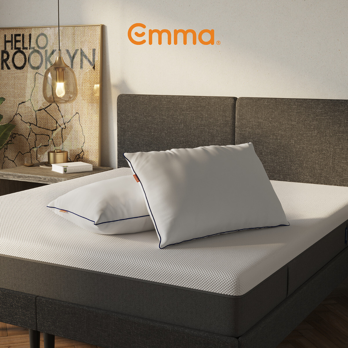 Almofada Emma Original Comfort, Emma branco, EMMA