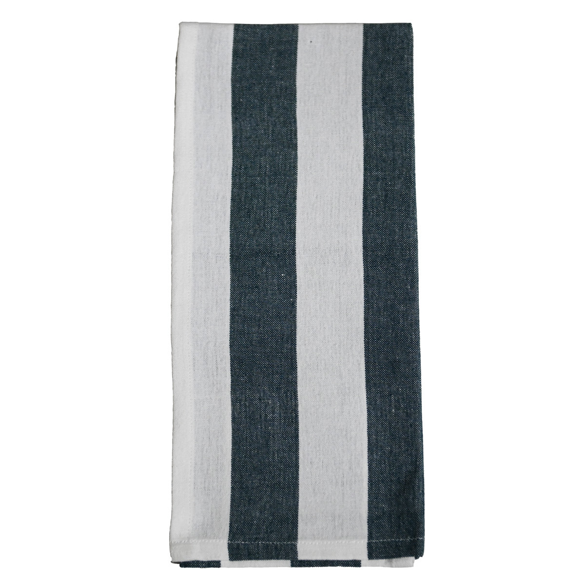 3 torchons assortis coton MELROSE aqua/petrol/lavande, SENSEI MAISON