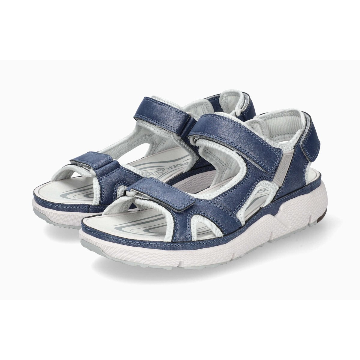 Sandales en textile synthetique ITS ME bleu 2007, MEPHISTO