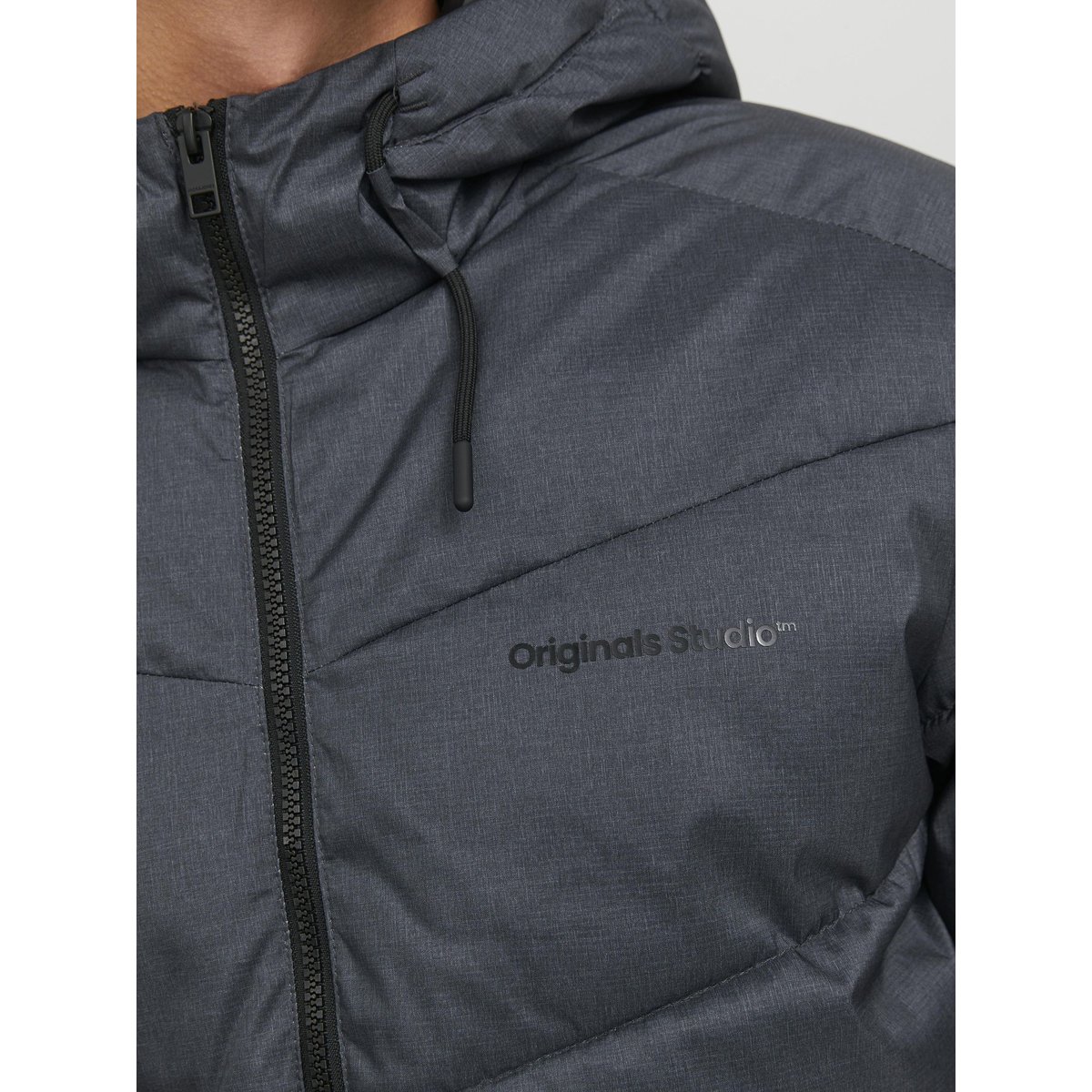 Doudoune dark grey melange, JACK & JONES