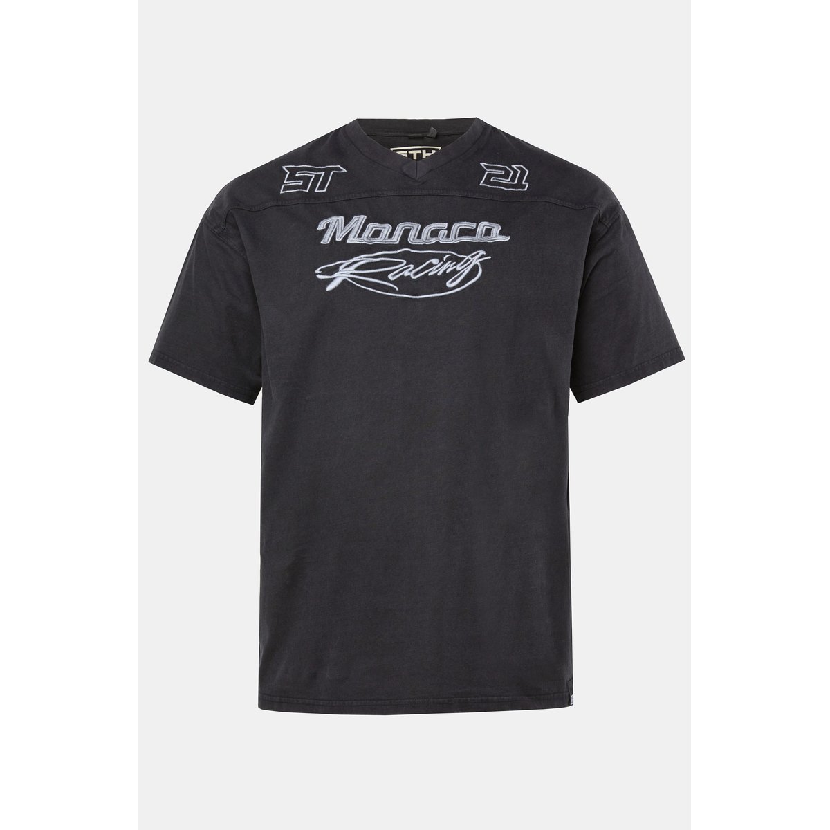 T-shirt oversize noir, STHUGE