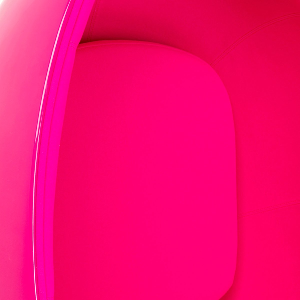 Fauteuil pivotant en fibre de verre, EYE BALL rose, KARE DESIGN