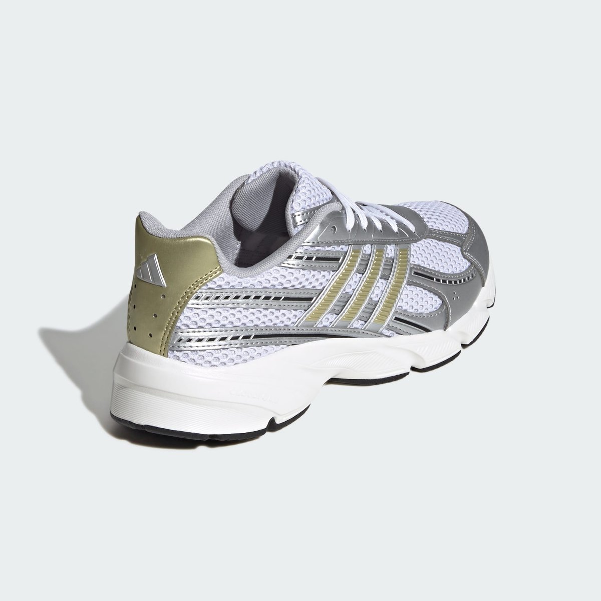 Chaussure Technochaos 2000 Chaussure Technochaos 2000 cloud white / gold metallic / silver metallic, ADIDAS SPORTSWEAR