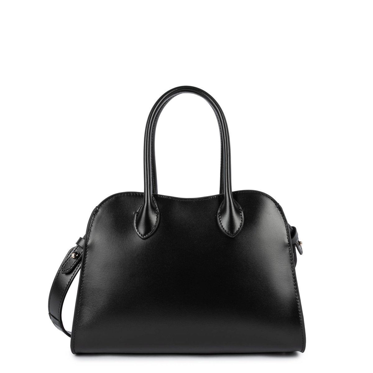 Petit sac à main BOX HOPPER noir, LANCASTER
