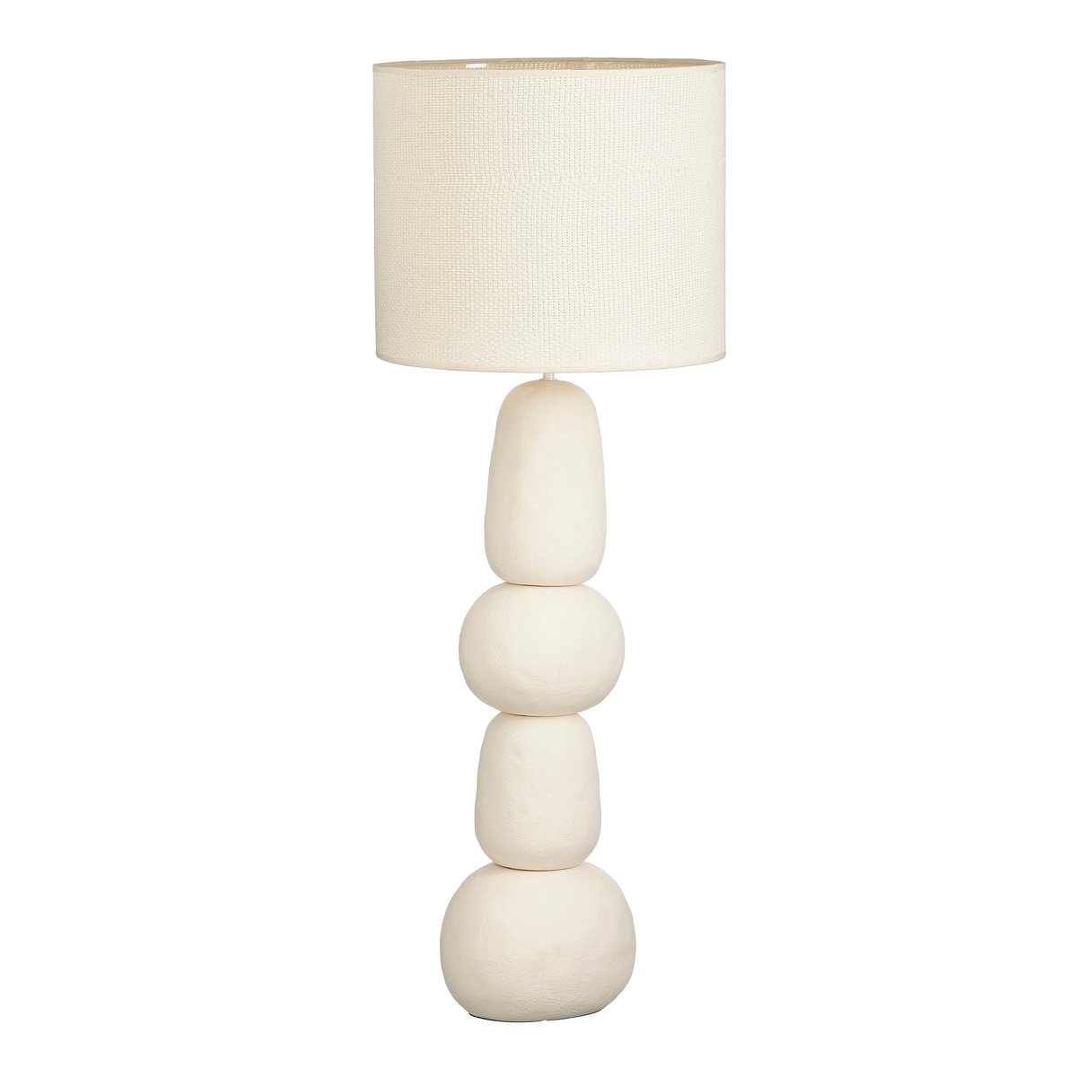 Lampadaire MENKO crème, MICA DECORATIONS