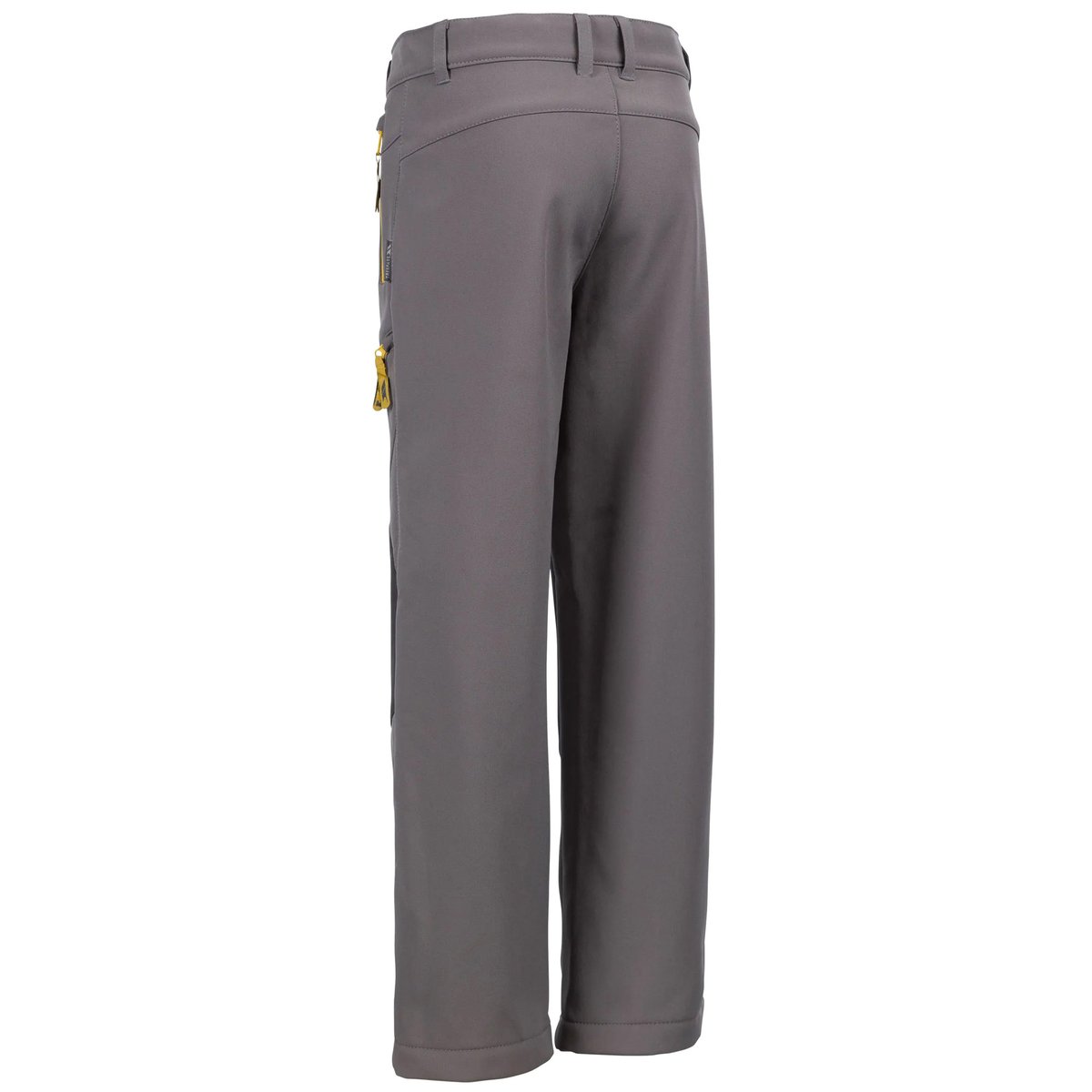 Pantalon de randonnée HURRY gris orage / jaune, TRESPASS