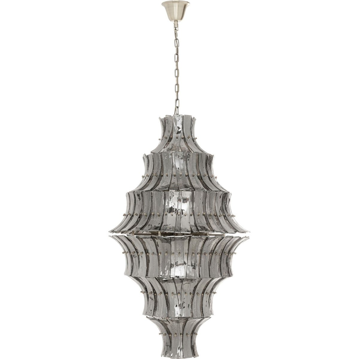 Suspension en verre, VENEZIA gris, KARE DESIGN
