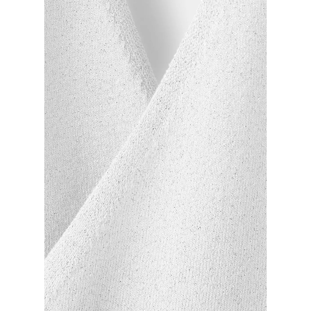 Top halter métallisé argent, MANGO TEEN