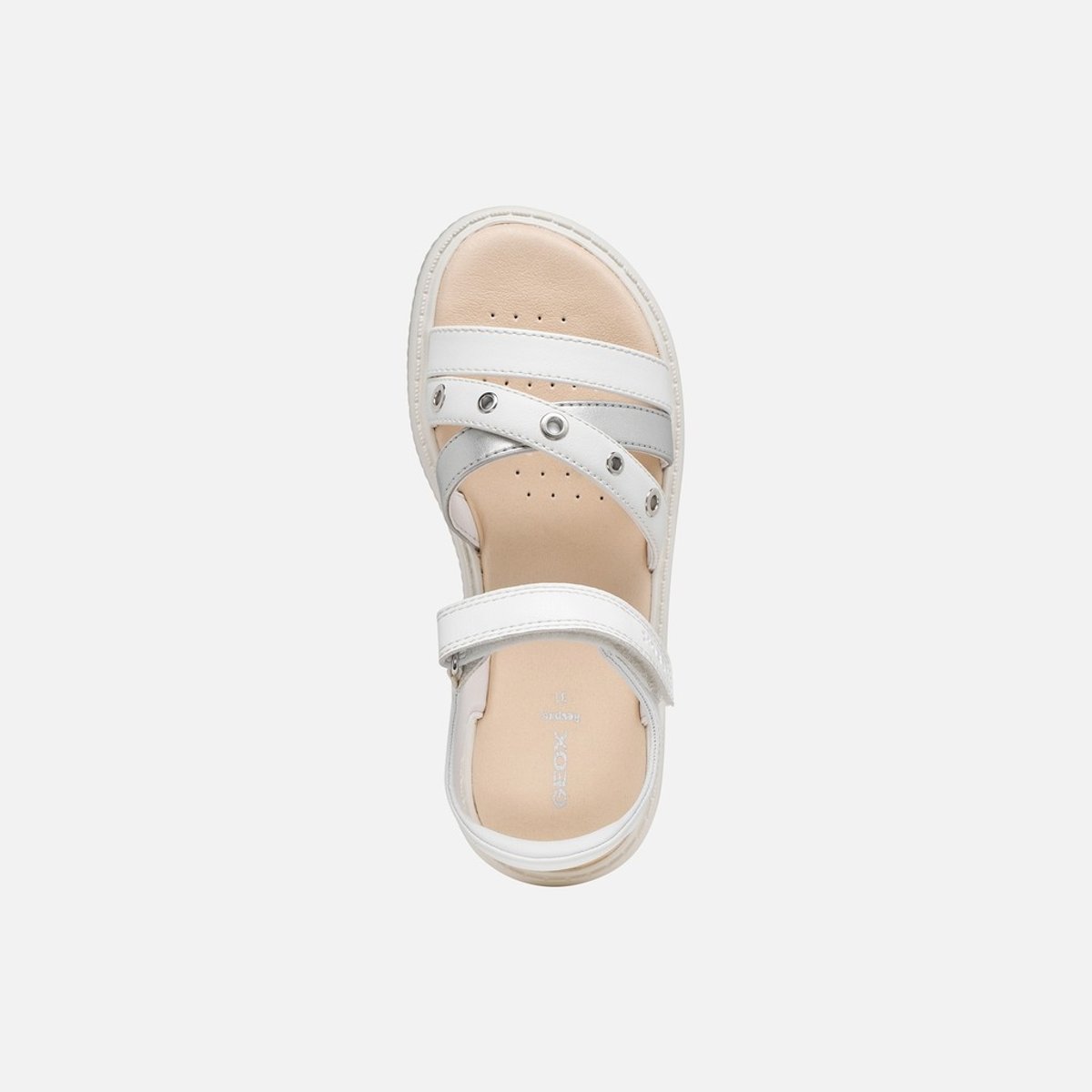 Sandales J SANDAL KODETTE blanc, GEOX