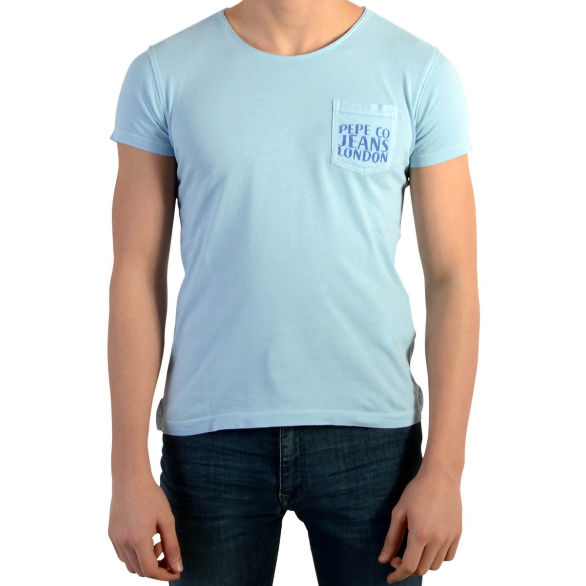Tee Shirt Pepe jeans Joel Azzuro bleu, PEPE JEANS