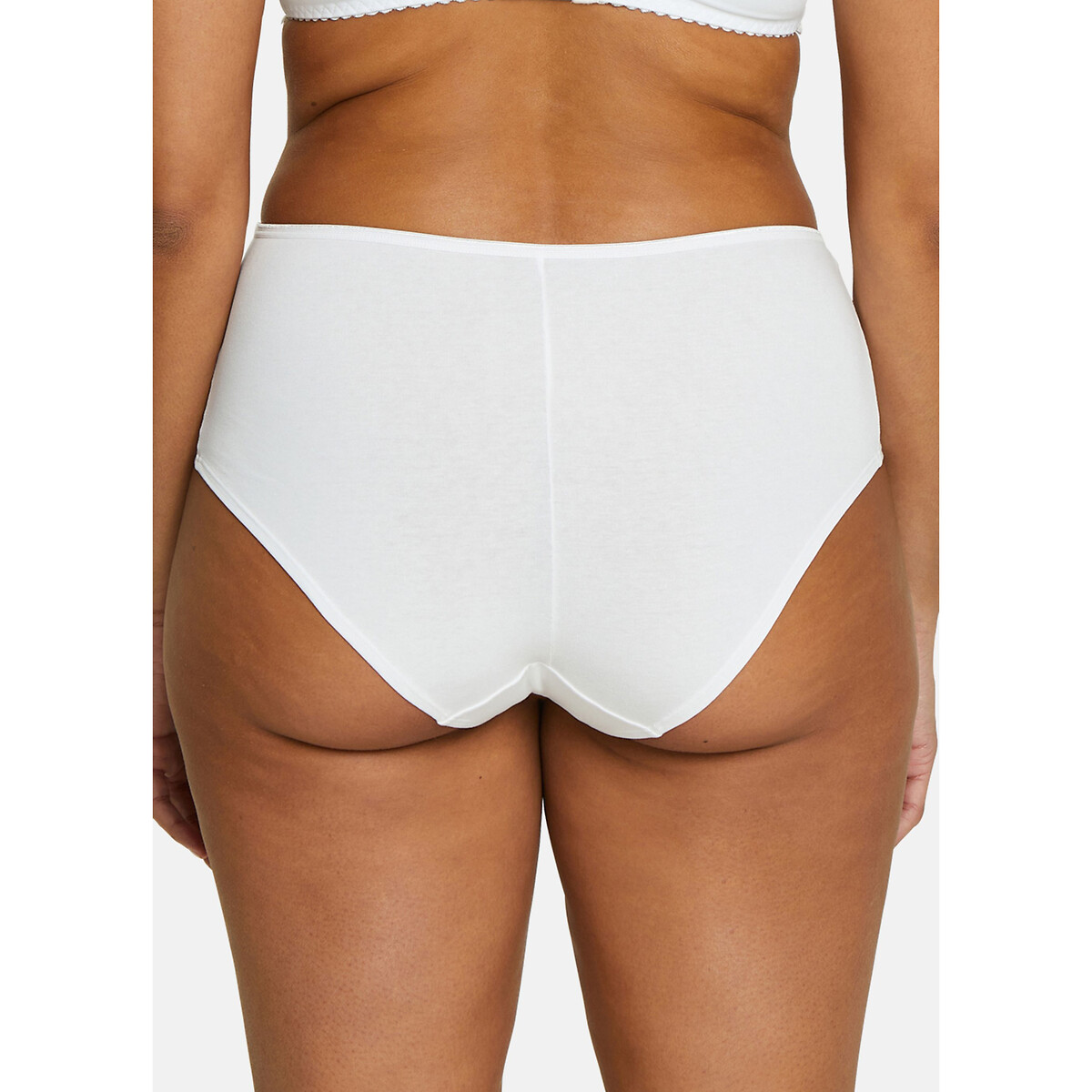 Set van 3 hipsters Simplement Coton wit, SANS COMPLEXE