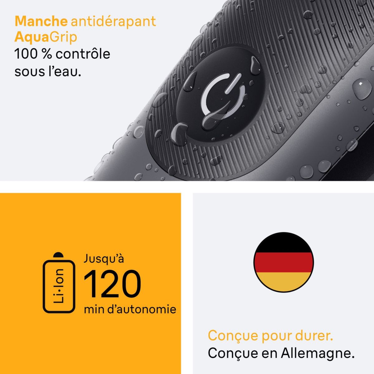 Tondeuse multi usages AIO5560, 14 hauteurs de coupe, précision 0,5 mm, autonomie 120 mn couleur unique, BRAUN