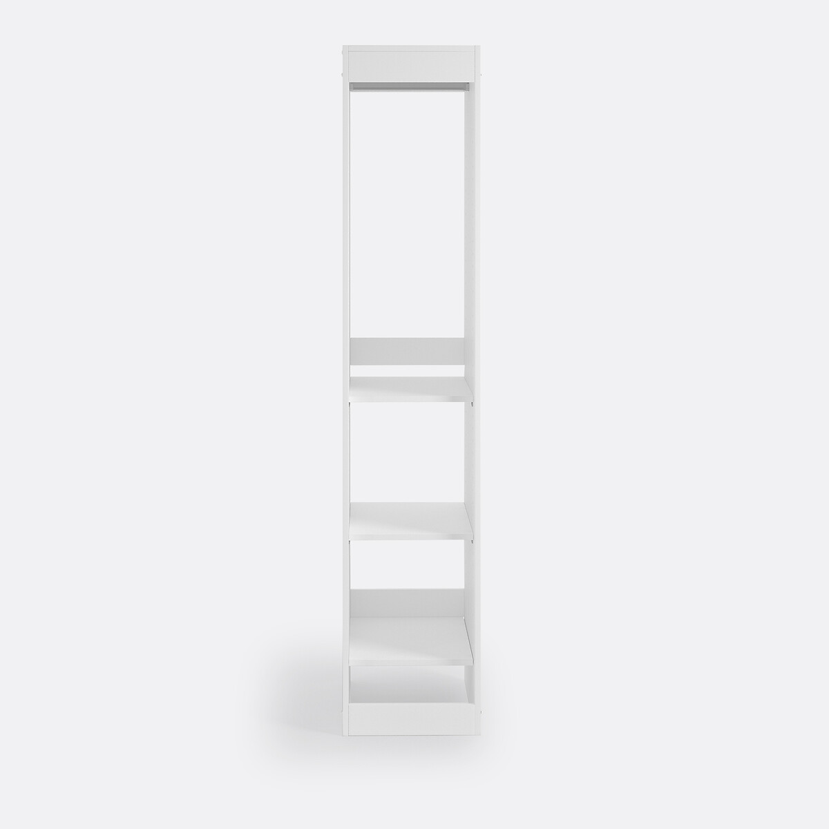 Module dressing, penderie + 3 tablettes, Build blanc, LA REDOUTE INTERIEURS
