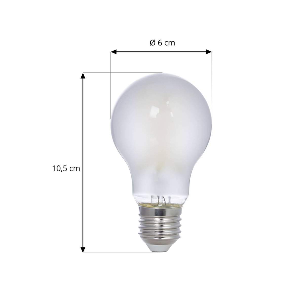 Ampoule E27LED, E27 4,9 W LED-Leuchtmittel couleur unique, ARCCHIO