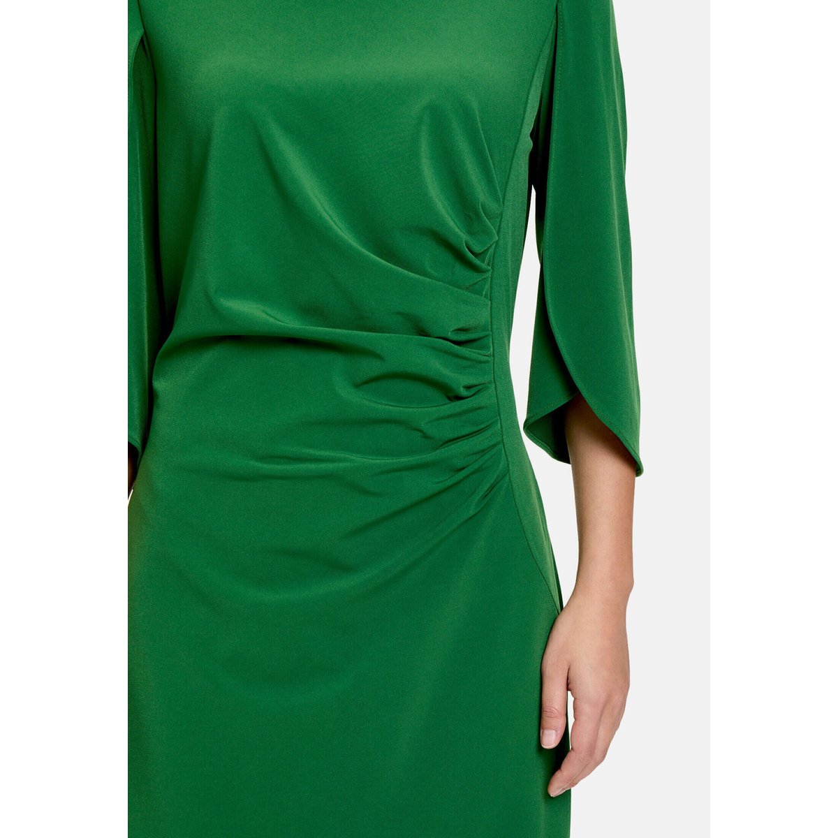 Robe en jersey à manches 3/4 green meadow, VERA MONT