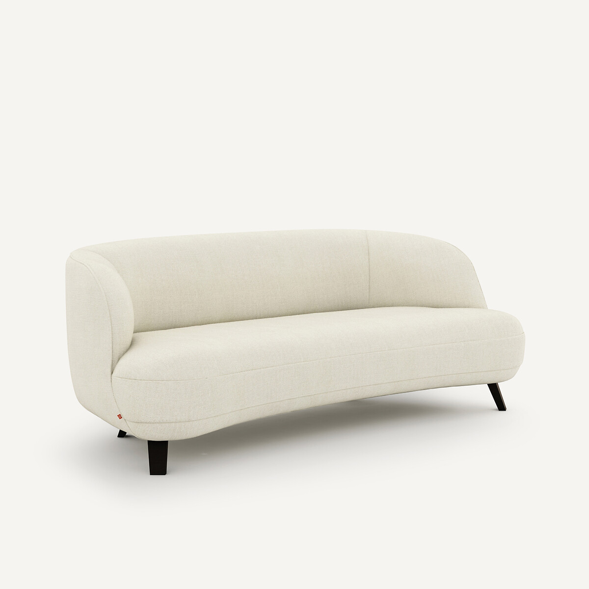 Canapé 3 places, en lin chambray, ROSEBURY ecru, EMMANUEL GALLINA X AM.PM