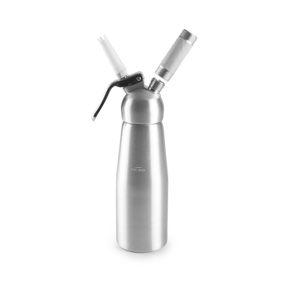 Siphon à silver 0,5 l argent / métallique, IBILI