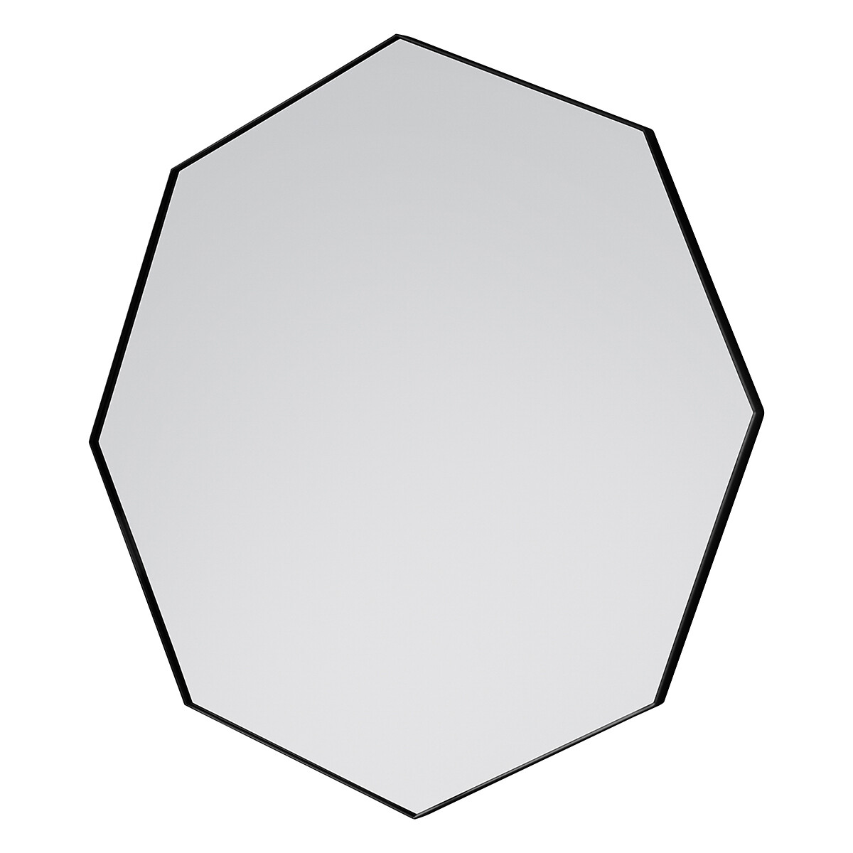 80cm Bower Octagon Mirror black, ÉDITÉ