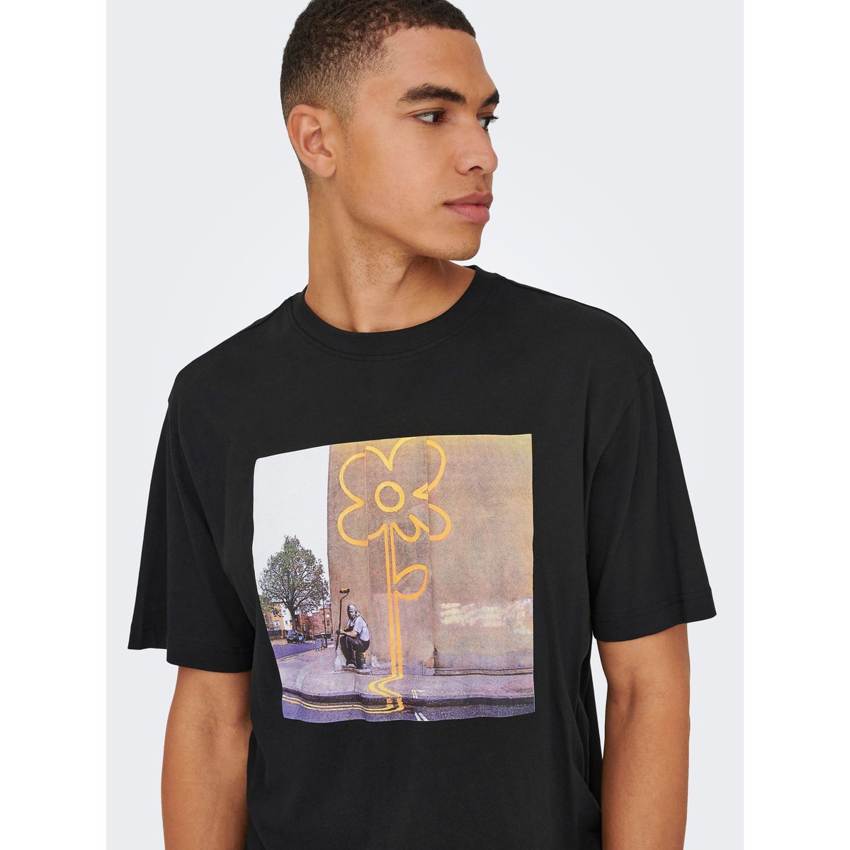 T-Shirt black 1, ONLY & SONS