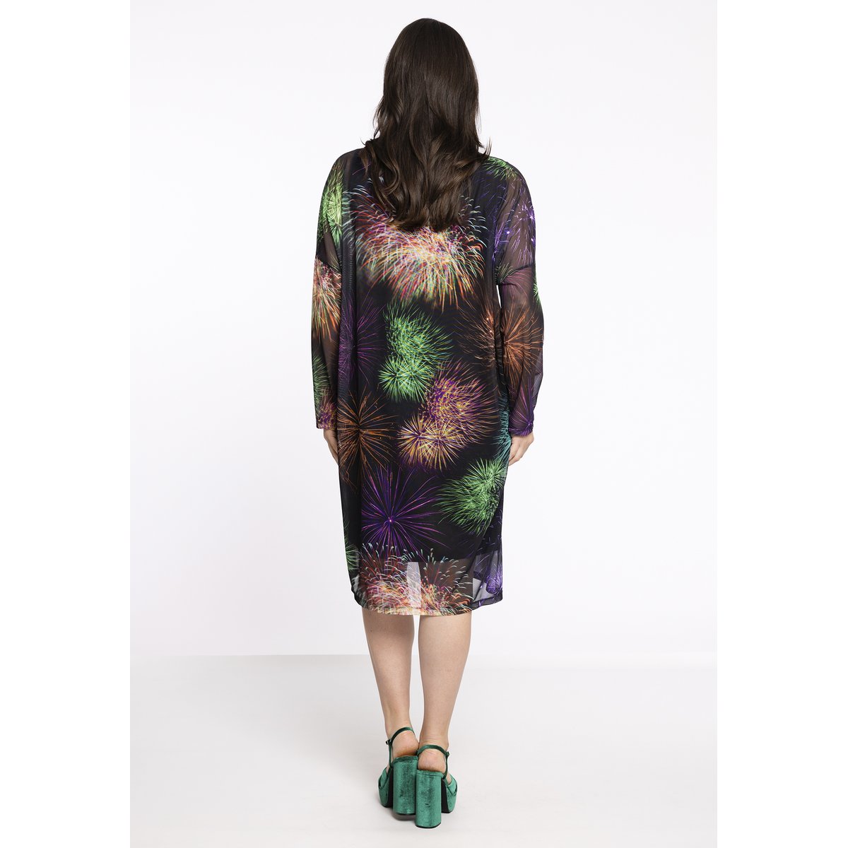 Robe imprimé / imprimée noir, YOEK