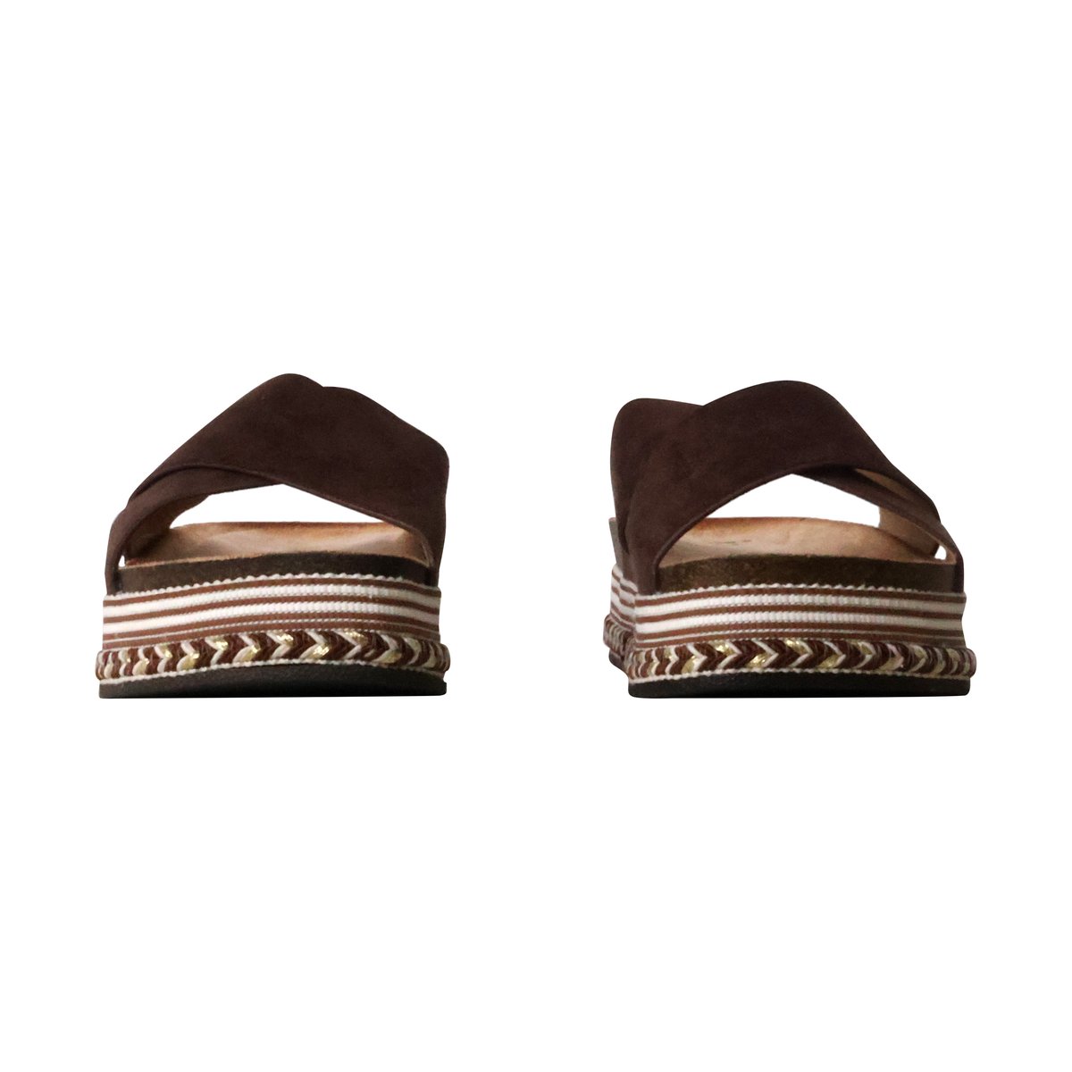 Mules à Enfiler marron, ENZA NUCCI