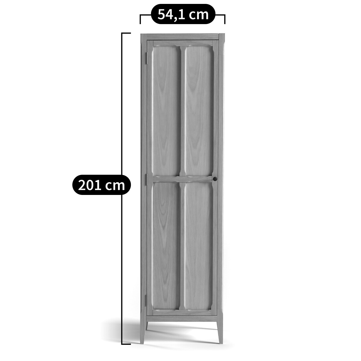 Eugénie Wardrobe light grey, LA REDOUTE INTERIEURS
