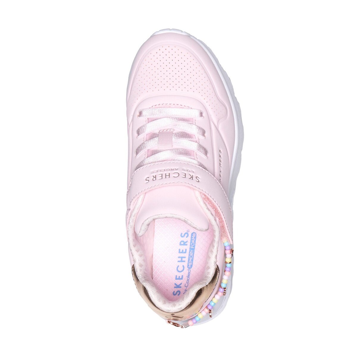 Kids Uno Lite Charming Style Trainers pale pink, SKECHERS