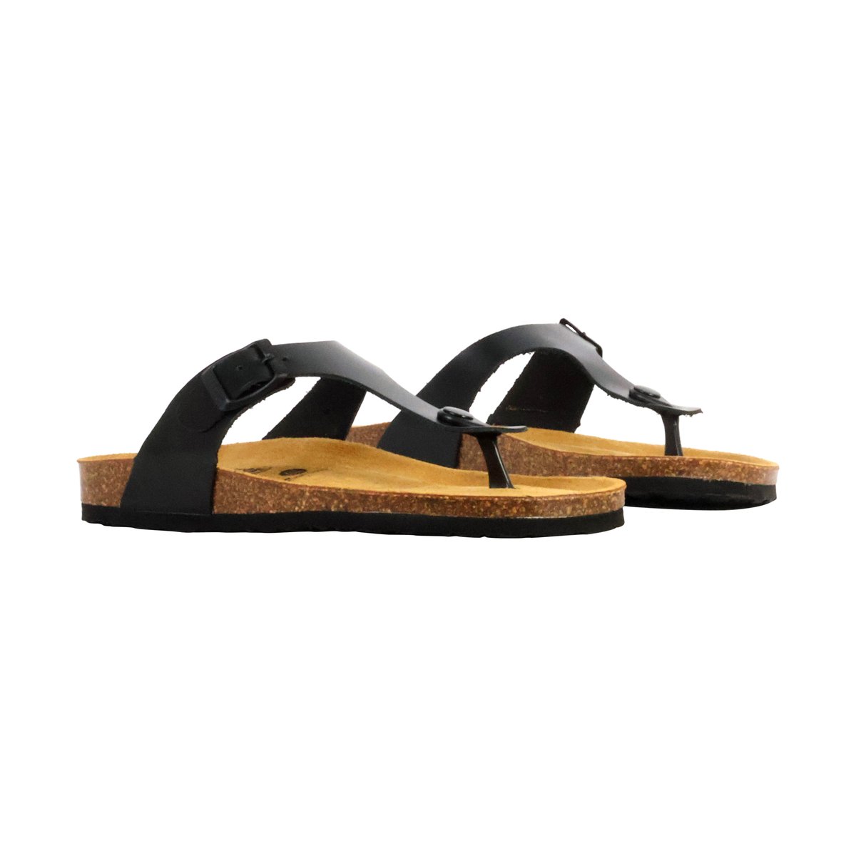 Mules Cuir Bolero noir, PLAKTON