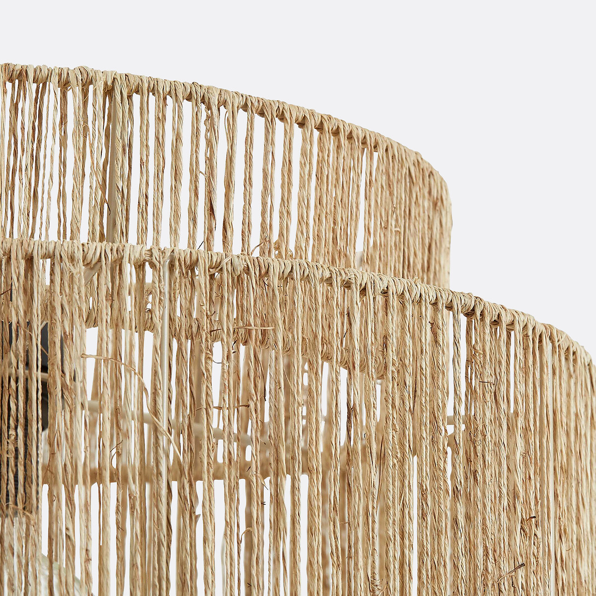 Dubbele hanglamp, Ø40 cm, Yaku naturel, LA REDOUTE INTERIEURS