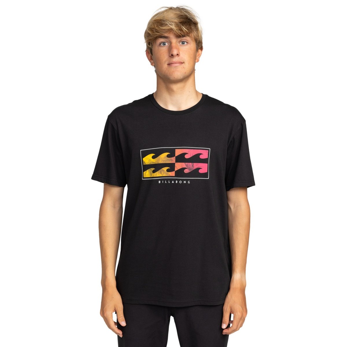 T-Shirt à manches courtes schwarz black, QUIKSILVER