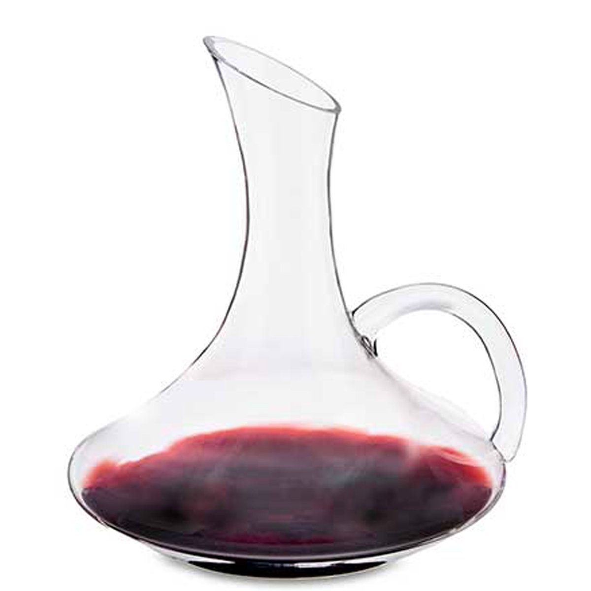 Carafe Décanteur Vin en Verre  avec Poignée - 1.5L transparent, WADIGA