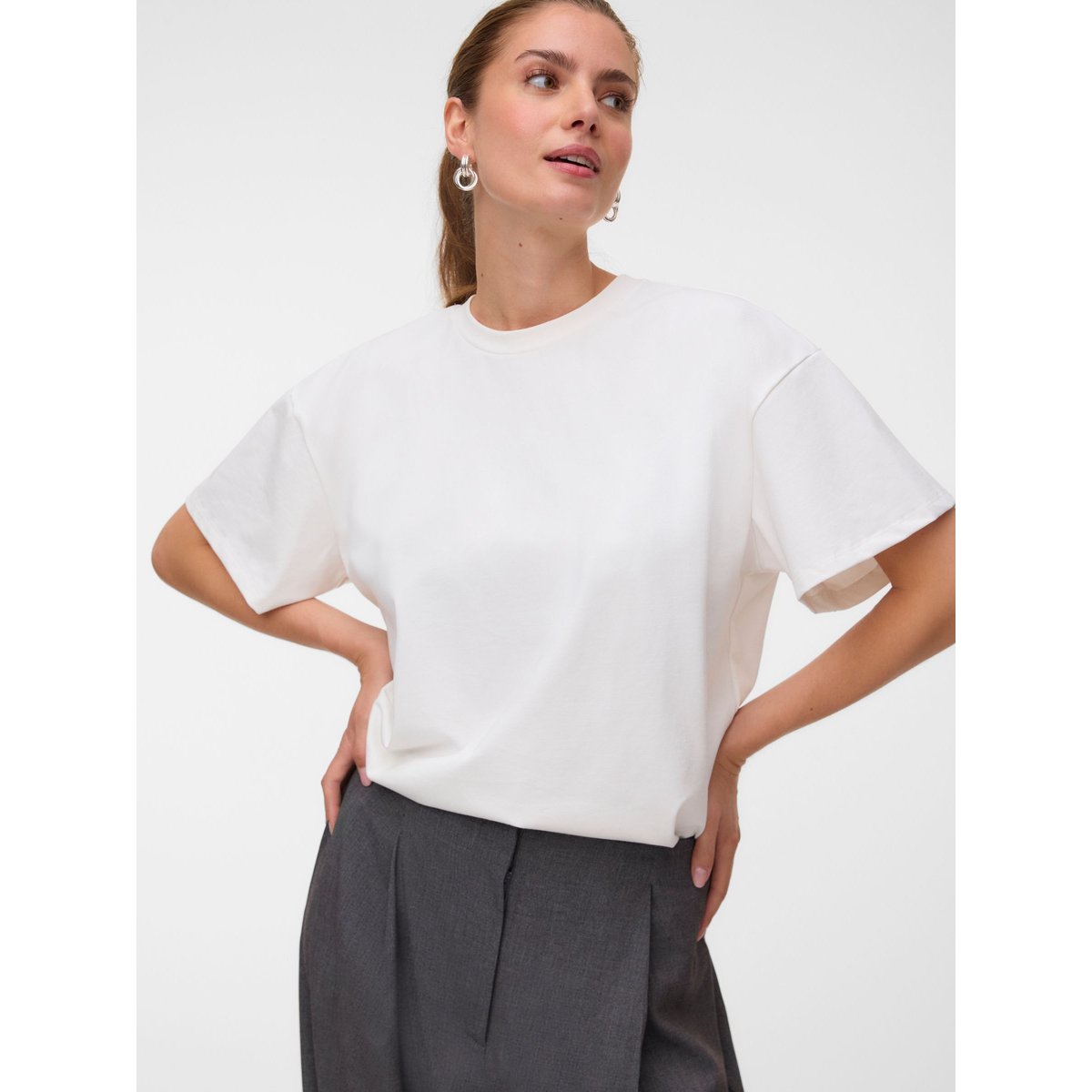 T-Shirt snow white, VERO MODA
