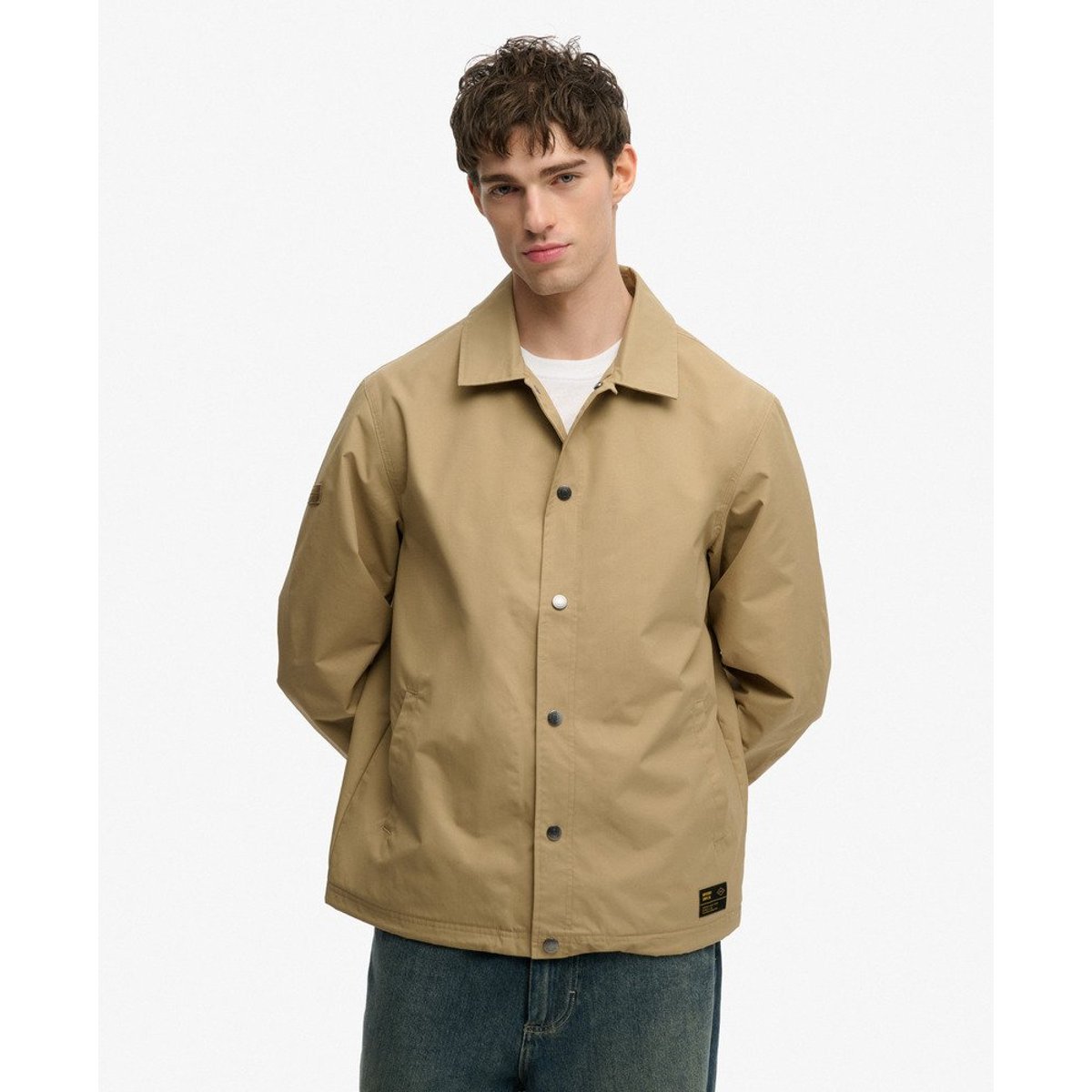 Veste Coach Surplus Otto brun classique, SUPERDRY