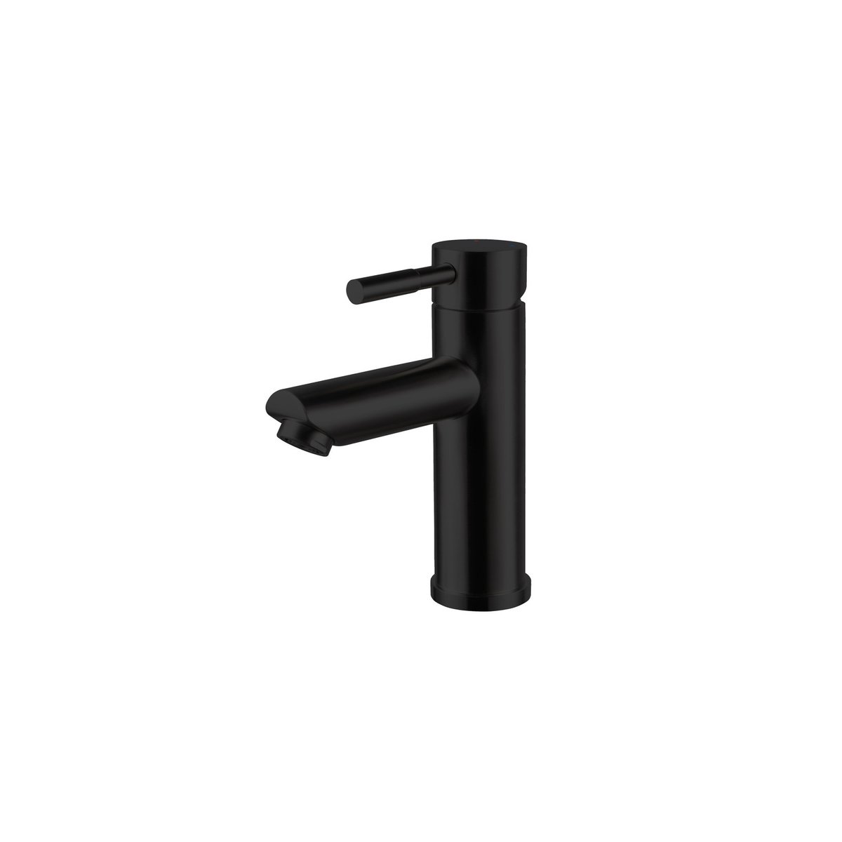 Meuble simple vasque 80cm décor chêne avec vasque et robinet SORRENTO blanc satiné, MOB IN