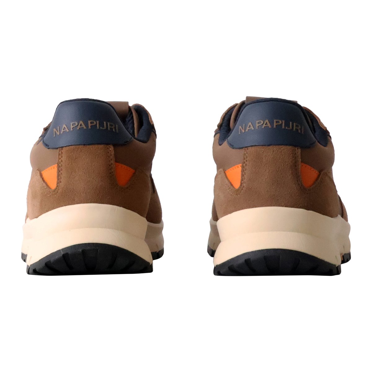 Basket Basse Cuir marron, NAPAPIJRI
