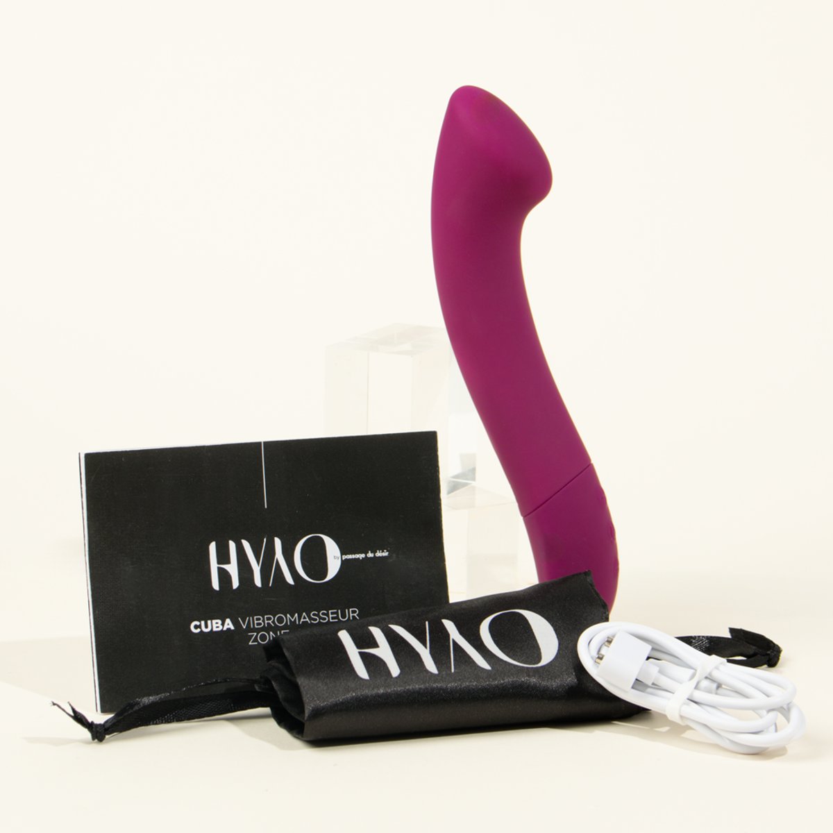 Vibromasseur Zone G Cuba bordeaux, HYYO