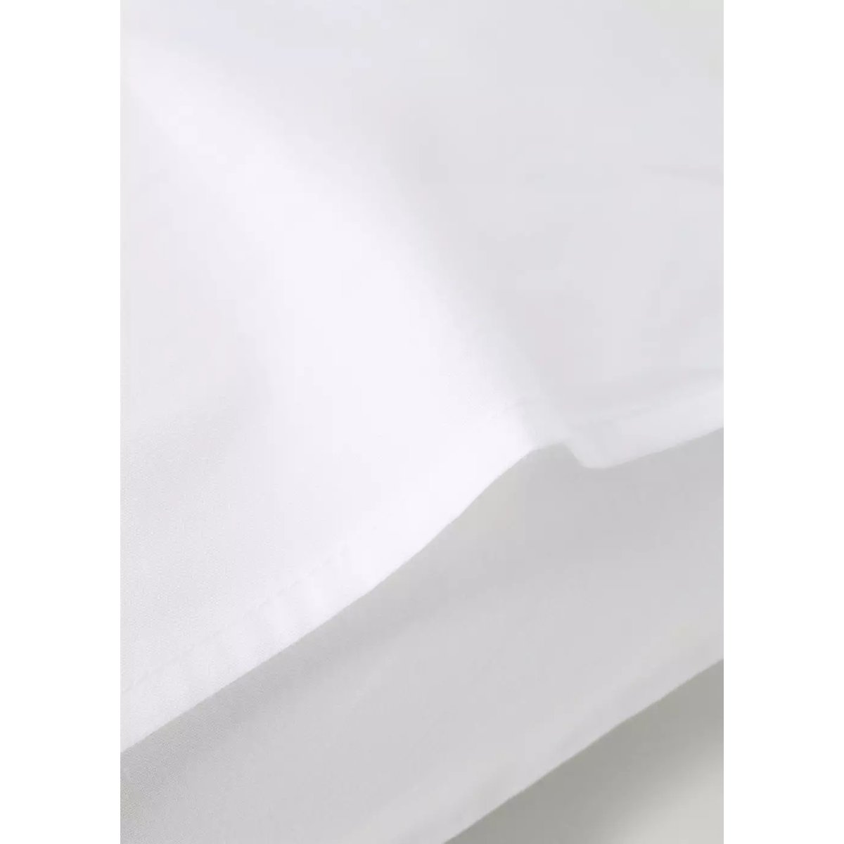 Taie d’oreiller berceau 100 % coton motif brodé marron moyen, MANGO HOME