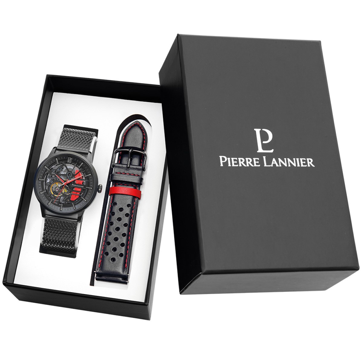 Montre Analogique PADDOCK noir noir noir, PIERRE LANNIER