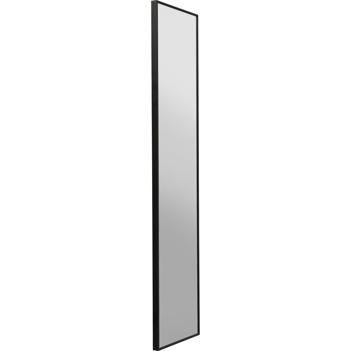 Miroir rectangle en aluminium 180x30, BELLA noir, KARE DESIGN