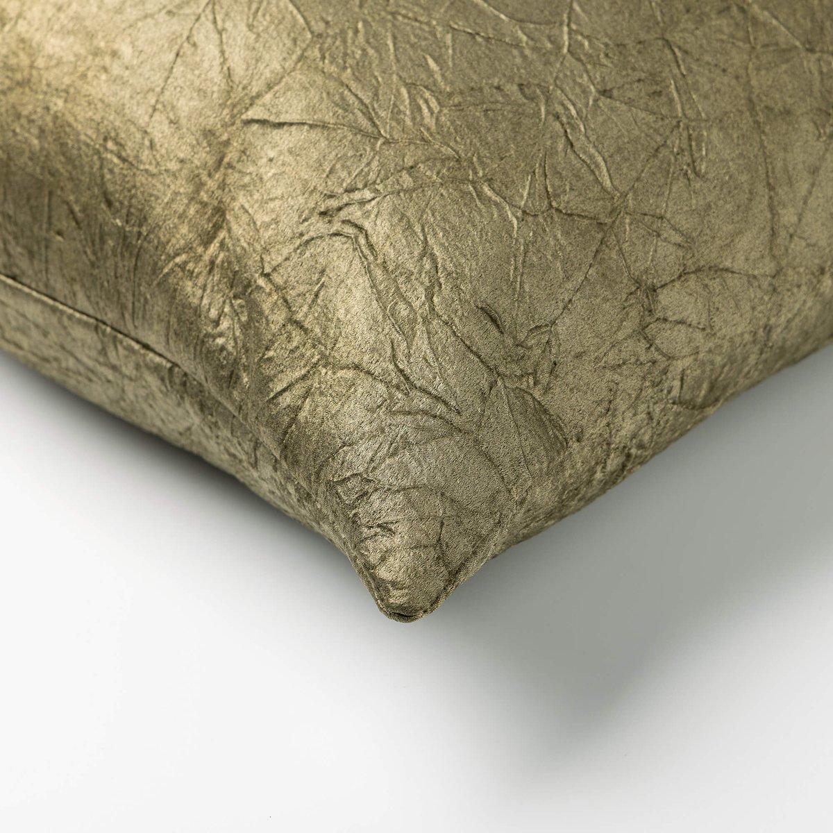 Housse de coussin Siena vert olive, DUTCH DECOR