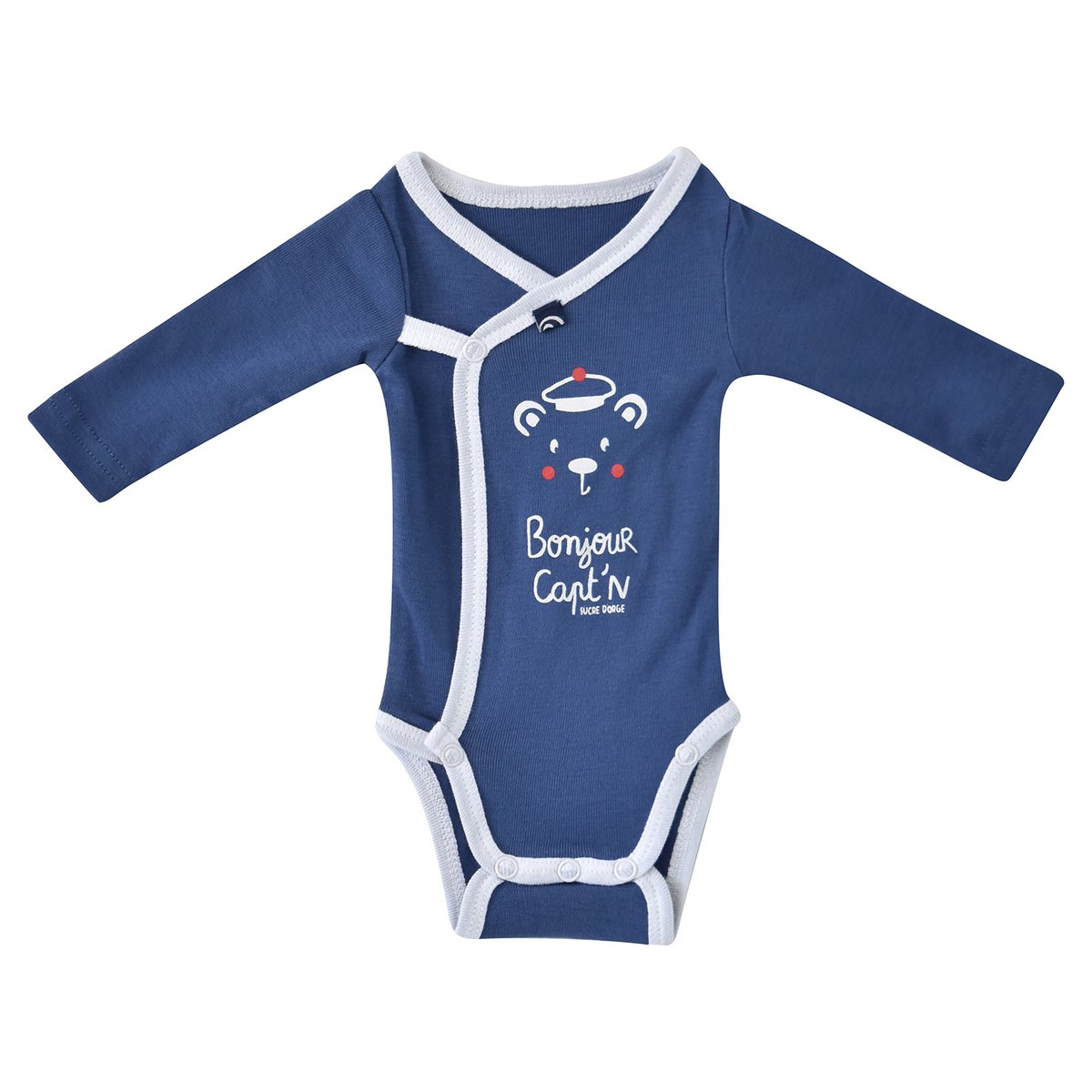 Trousseau de naissance gris eustazio bleu, SUCRE D'ORGE