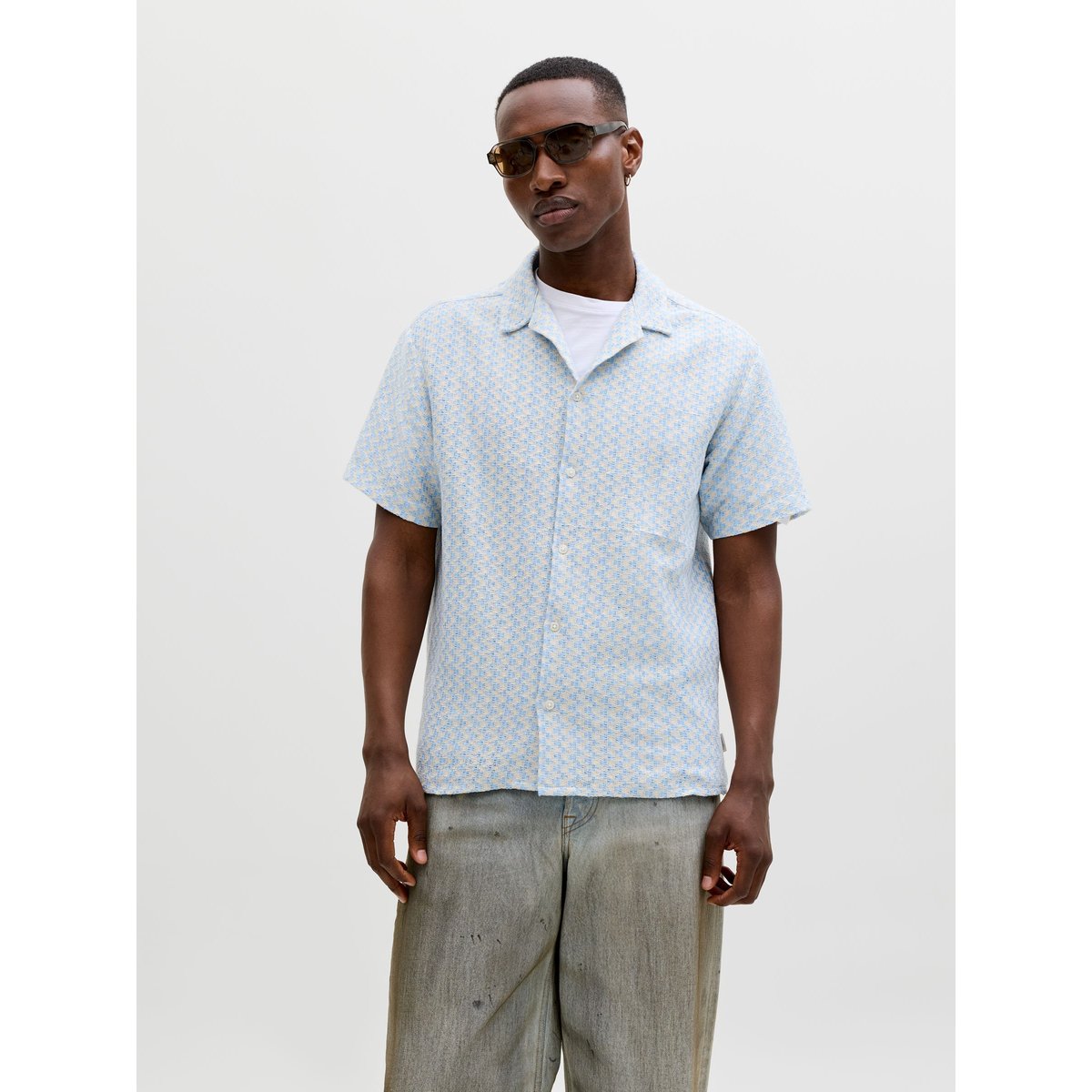 Chemise De Vacances cashmere blue 1, JACK & JONES