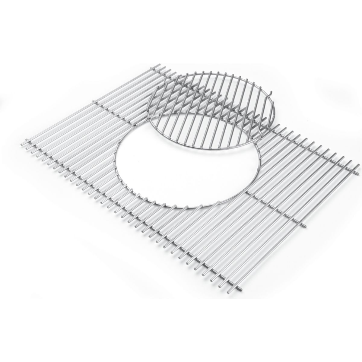 Grille barbecue BBQ System en acier inox pour Genesis gris, WEBER