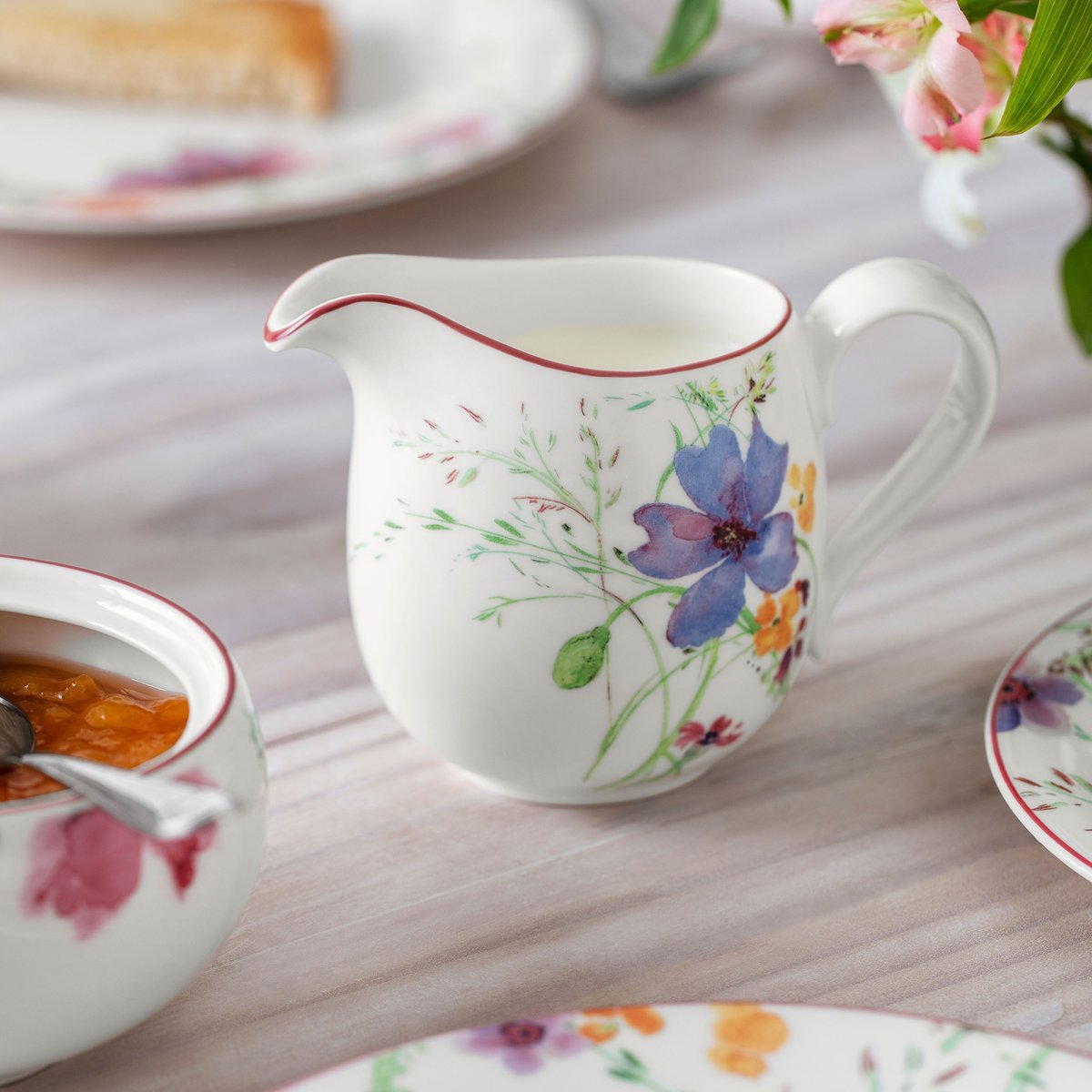 Petit Pot À Lait MARIEFLEUR multicolore, VILLEROY & BOCH