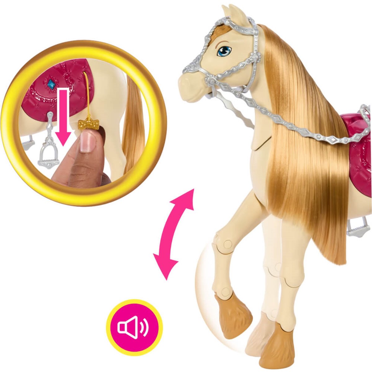 Mysteries La mystérieuse aventure du cheval multicolore, MATTEL