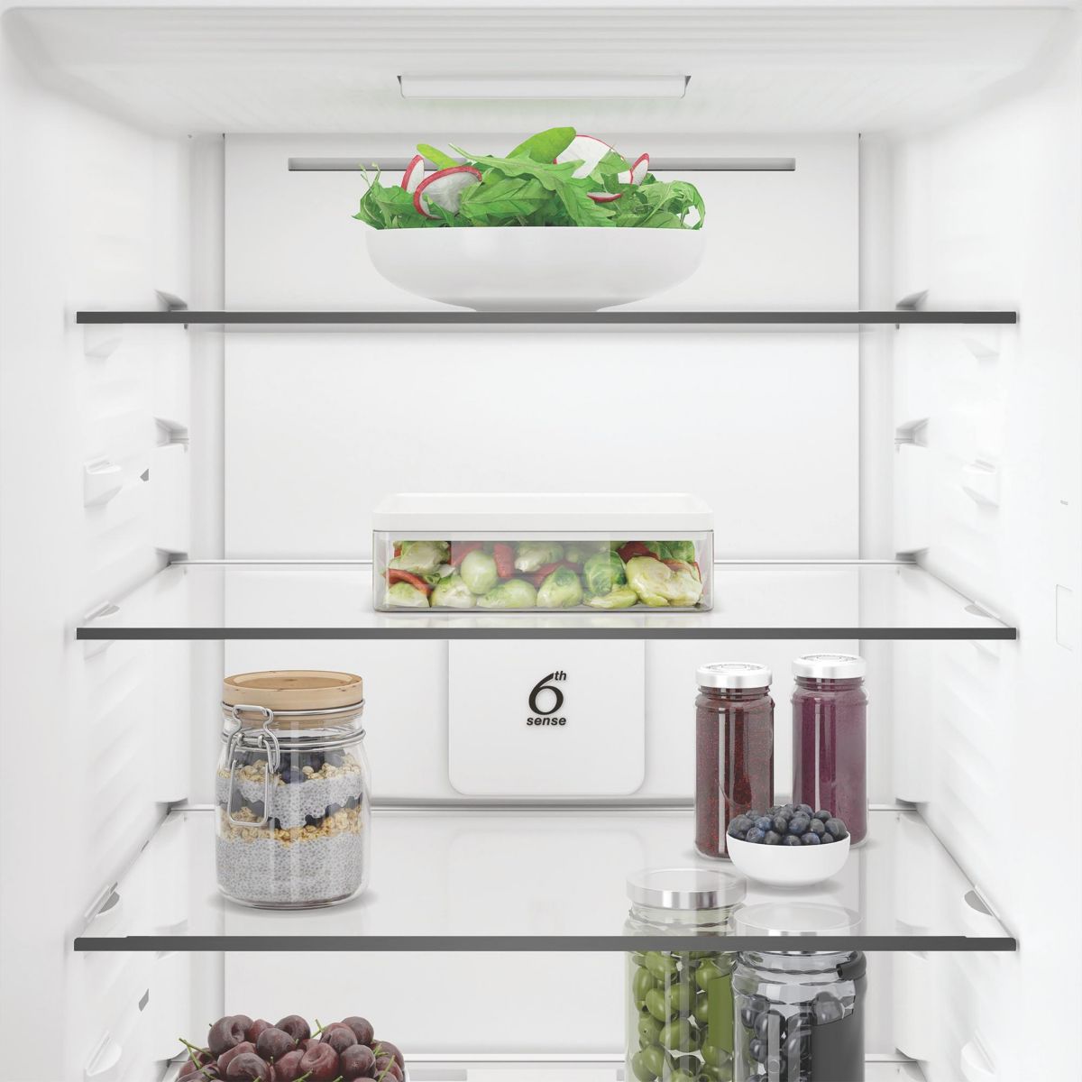 Réfrigérateur combiné WHK26413X6EE couleur unique, WHIRLPOOL