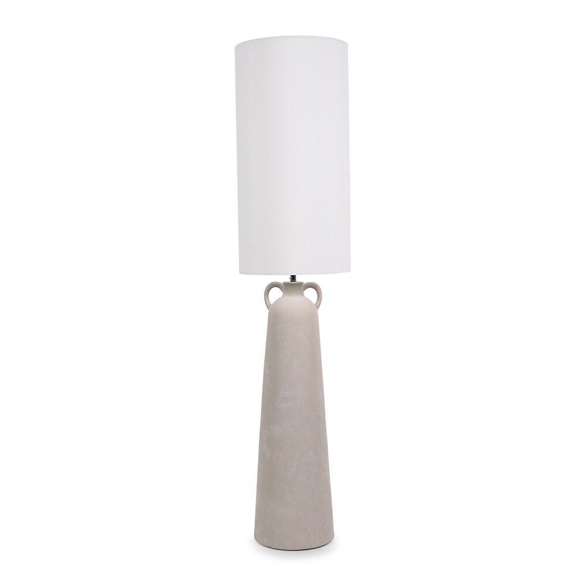 Graye Natural Ceramic Midi Floor Lamp cream, SO'HOME