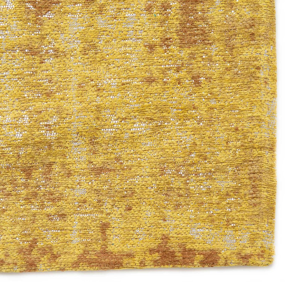 Tapis intérieur/extérieur tissé plat SUNNY jaune, NOVATREND