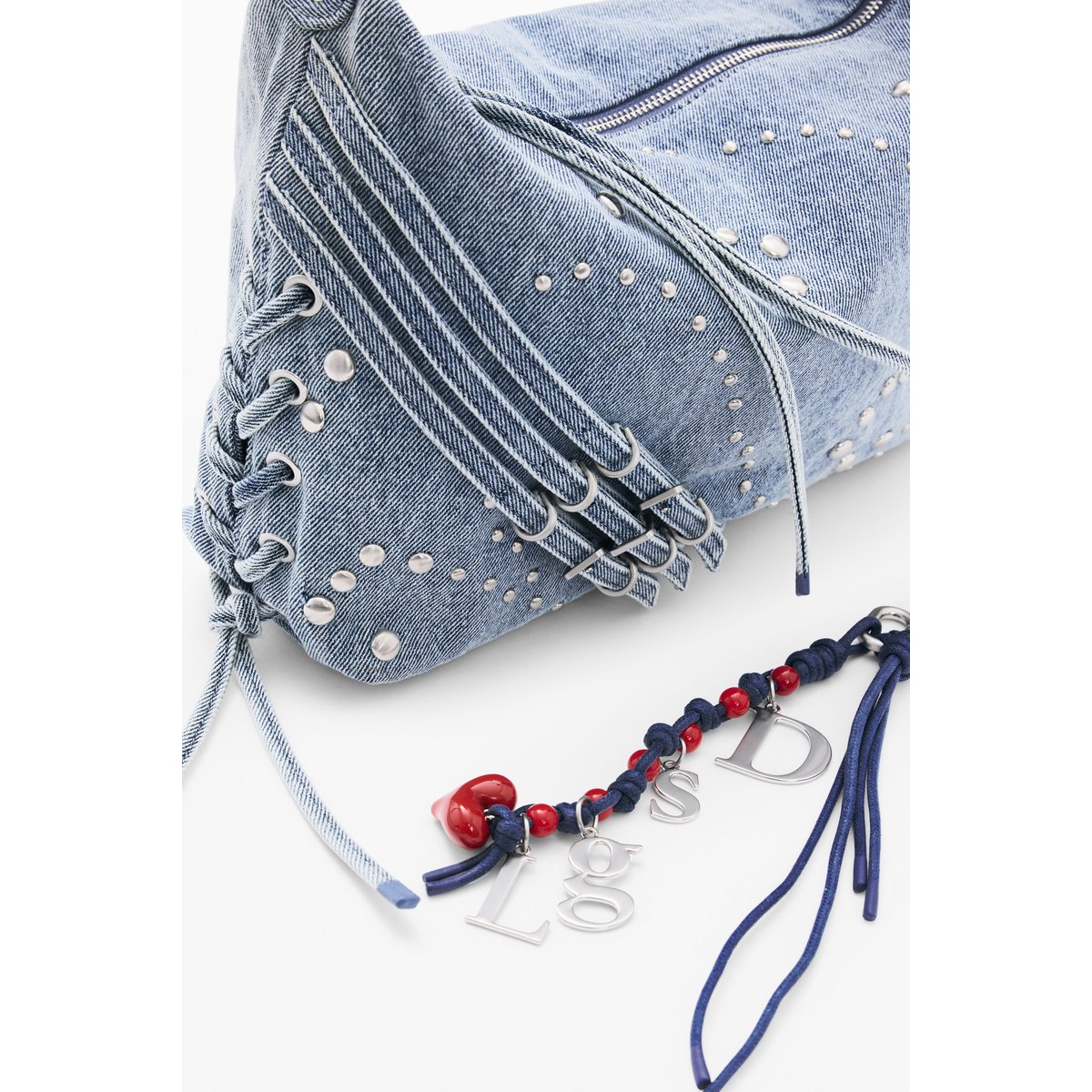 Sac en denim moyen bleu, DESIGUAL